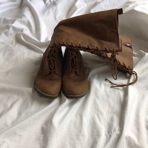 Brown boots